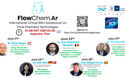 FlowChem.Ar – International Virtual Mini-Symposium on Flow Chemistry Technologies  June 21-27, 2023. 10AM Argentina Time (GMT-3)